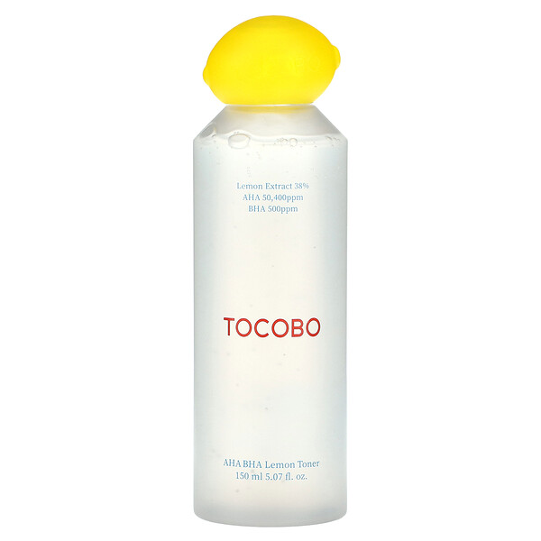 AHA BHA Lemon Toner, 5.07 fl oz (150 ml) Tocobo