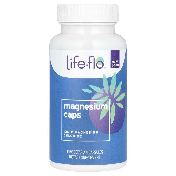 Magnesium Caps, 90 Vegetarian Capsules Life-flo