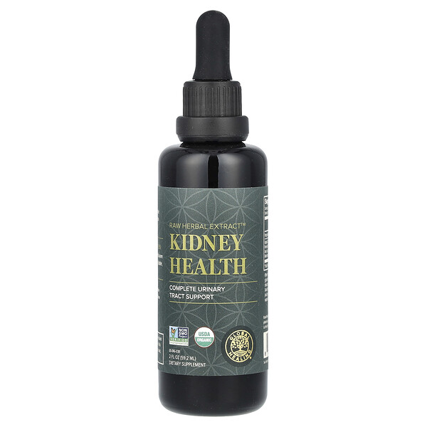 Raw Herbal Extract, Kidney Health, 2 fl oz (59.2 ml) Global Healing