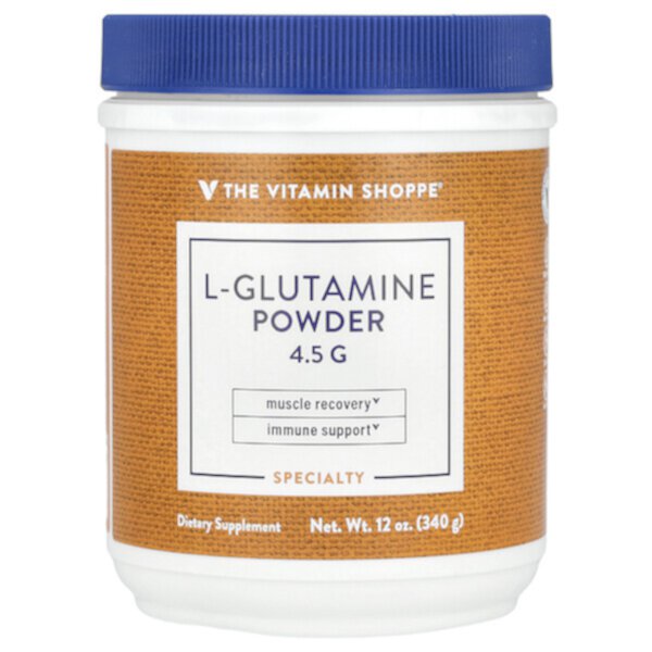 L-Glutamine Powder, 12 oz (340 g) The Vitamin Shoppe