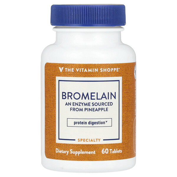 Bromelain, 60 Tablets The Vitamin Shoppe