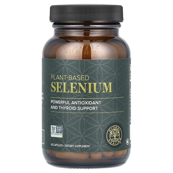 Plant-Based Selenium, 60 Capsules Global Healing