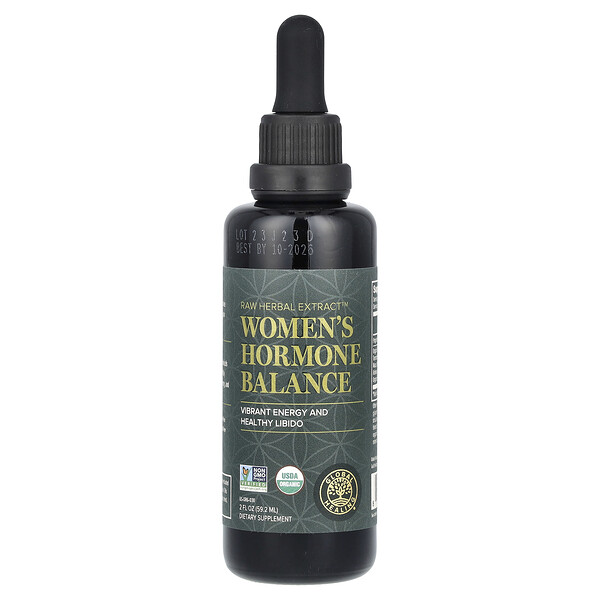 Raw Herbal Extract, Women's Hormone Balance, 2 fl oz (59.2 ml) Global Healing
