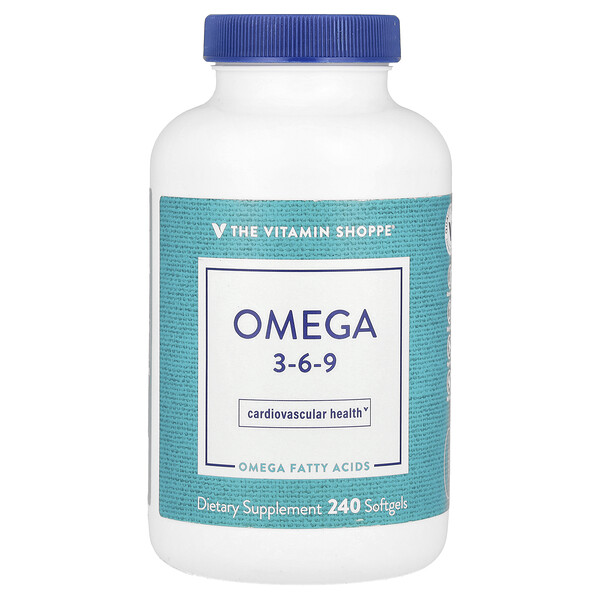 Omega 3-6-9, 240 Softgels The Vitamin Shoppe
