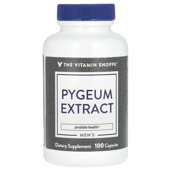 Men's Pygeum Extract, 100 Capsules The Vitamin Shoppe