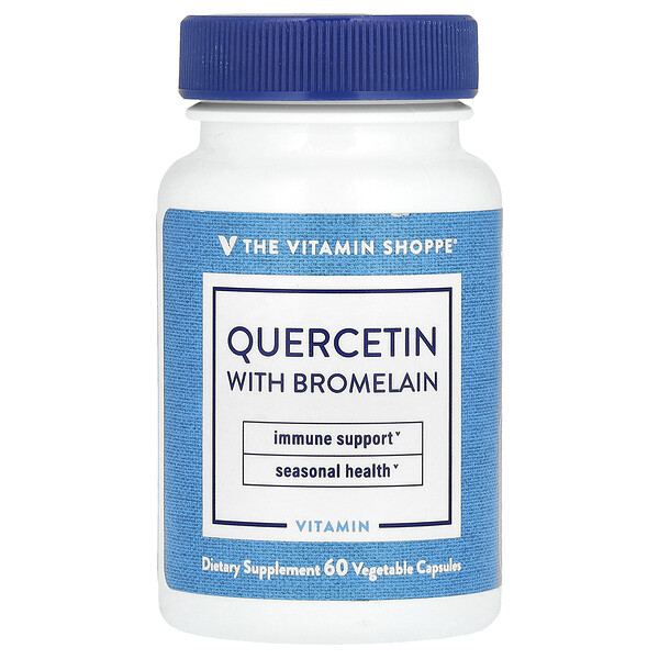 Quercetin With Bromelain, 60 Vegetable Capsules The Vitamin Shoppe