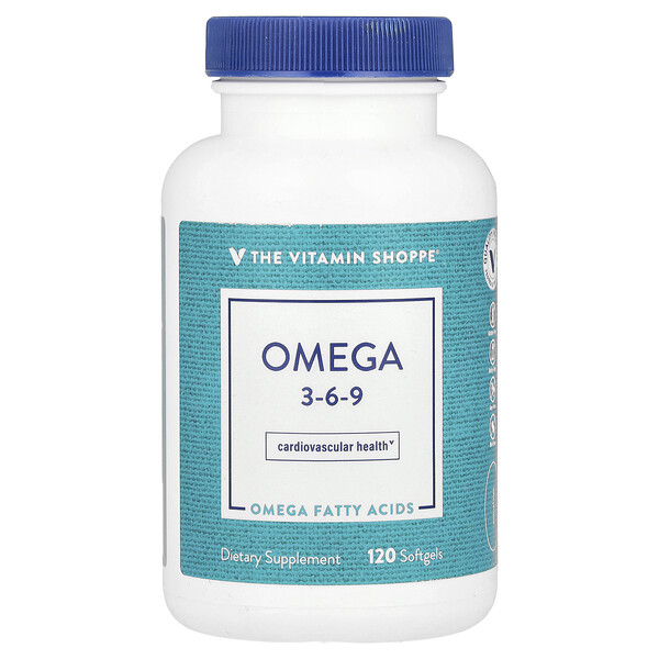 Omega 3-6-9, 120 Softgels The Vitamin Shoppe