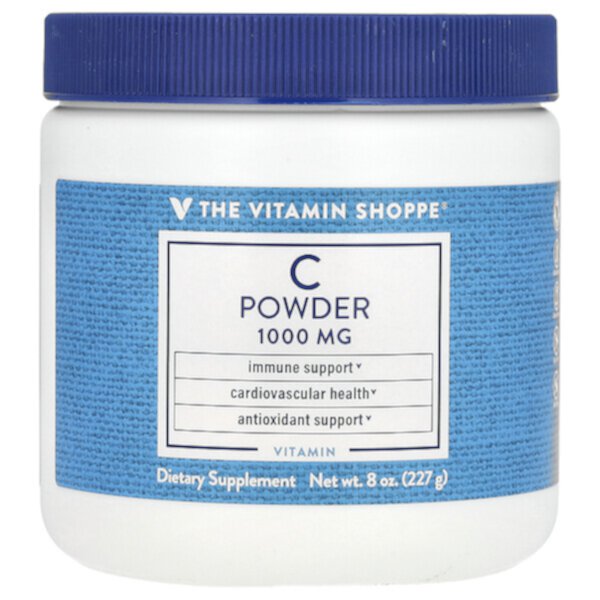 Vitamin C Powder, 8 oz (227 g) The Vitamin Shoppe
