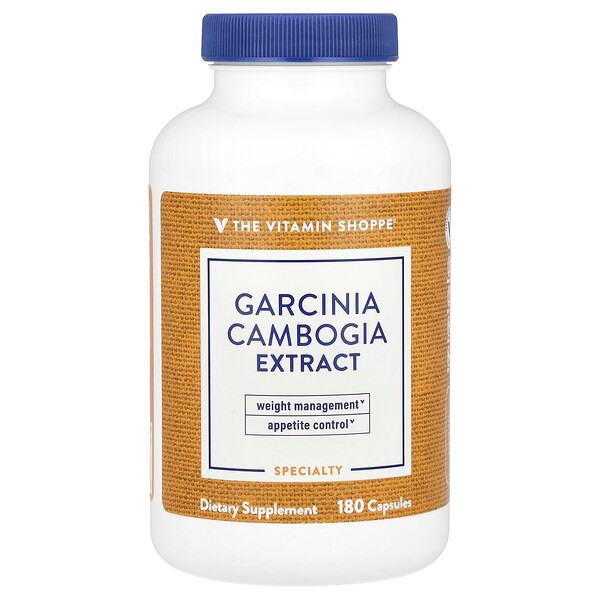 Garcinia Cambogia Extract, 180 Capsules The Vitamin Shoppe