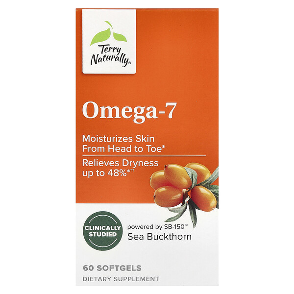 Omega-7, 60 Softgels Terry Naturally