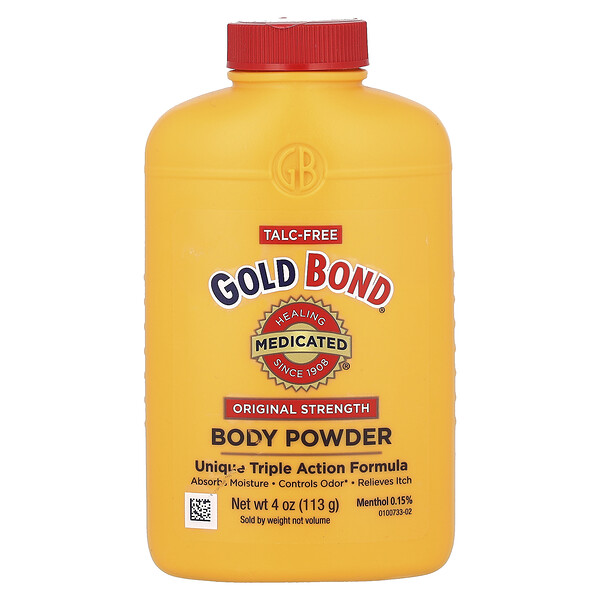 Body Powder, Original Strength, 4 oz (113 g) Gold Bond