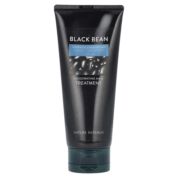 Black Bean, Invigorating Hair Treatment, 6.76 fl oz (200 ml) Nature Republic
