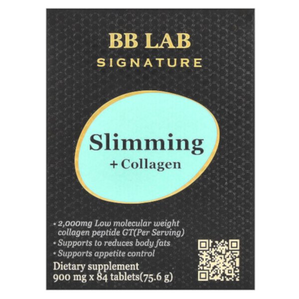 Signature, Slimming + Collagen, 900 mg, 84 Tablets BB Lab