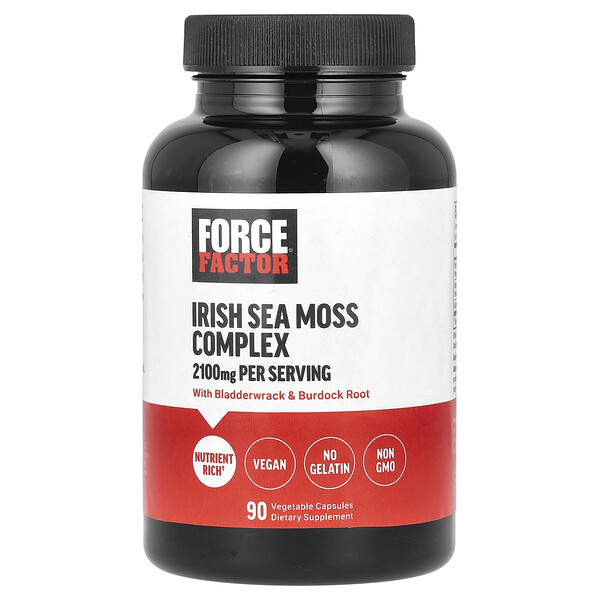 Irish Sea Moss Complex, 2,100 mg, 90 Vegetable Capsules (700 mg per Capsule) Force Factor