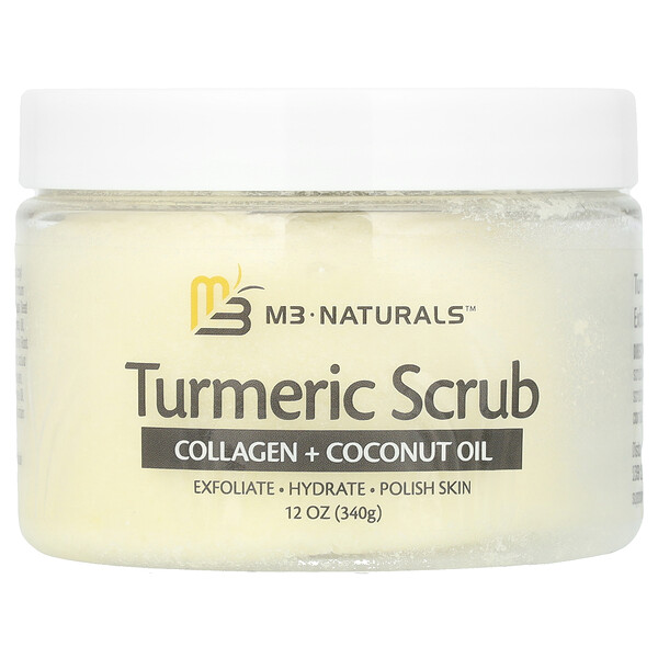 Turmeric Scrub, 12 oz (340 g) M3 Naturals