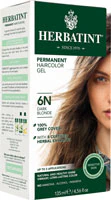 Стойкая гель-краска для волос 6N Dark Blonde -- 4,56 жидких унций Herbatint