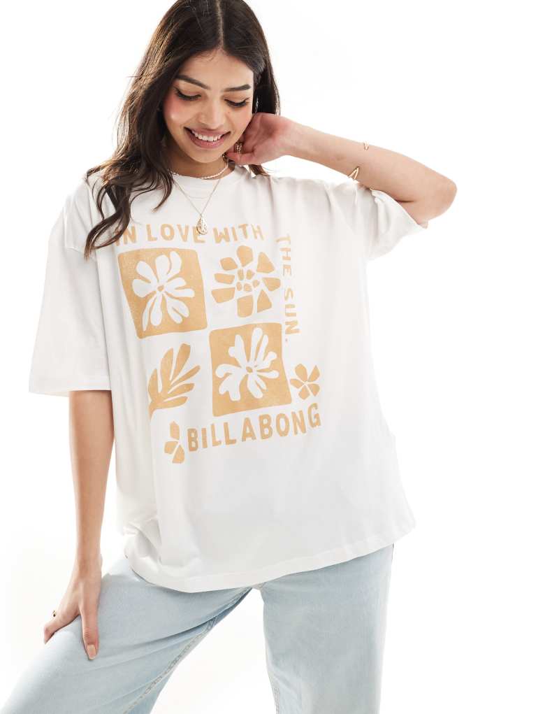 Женская Футболка Billabong In Love With The Sun Billabong