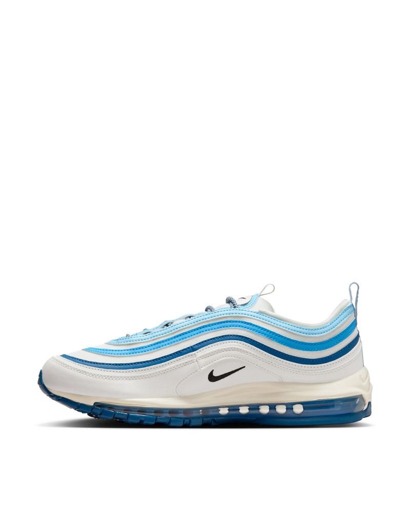Nike Air Max 97 Sneakers in white and blue Nike