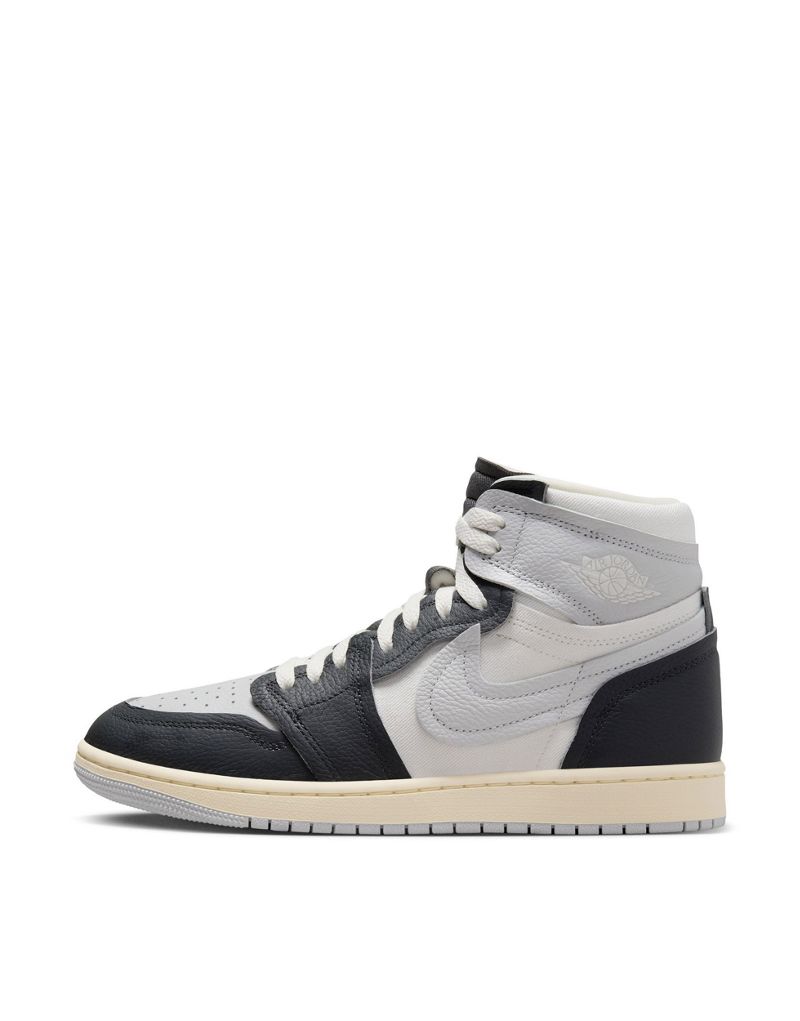 Air Jordan 1 High Method Make sneakers in white and gray   Nike