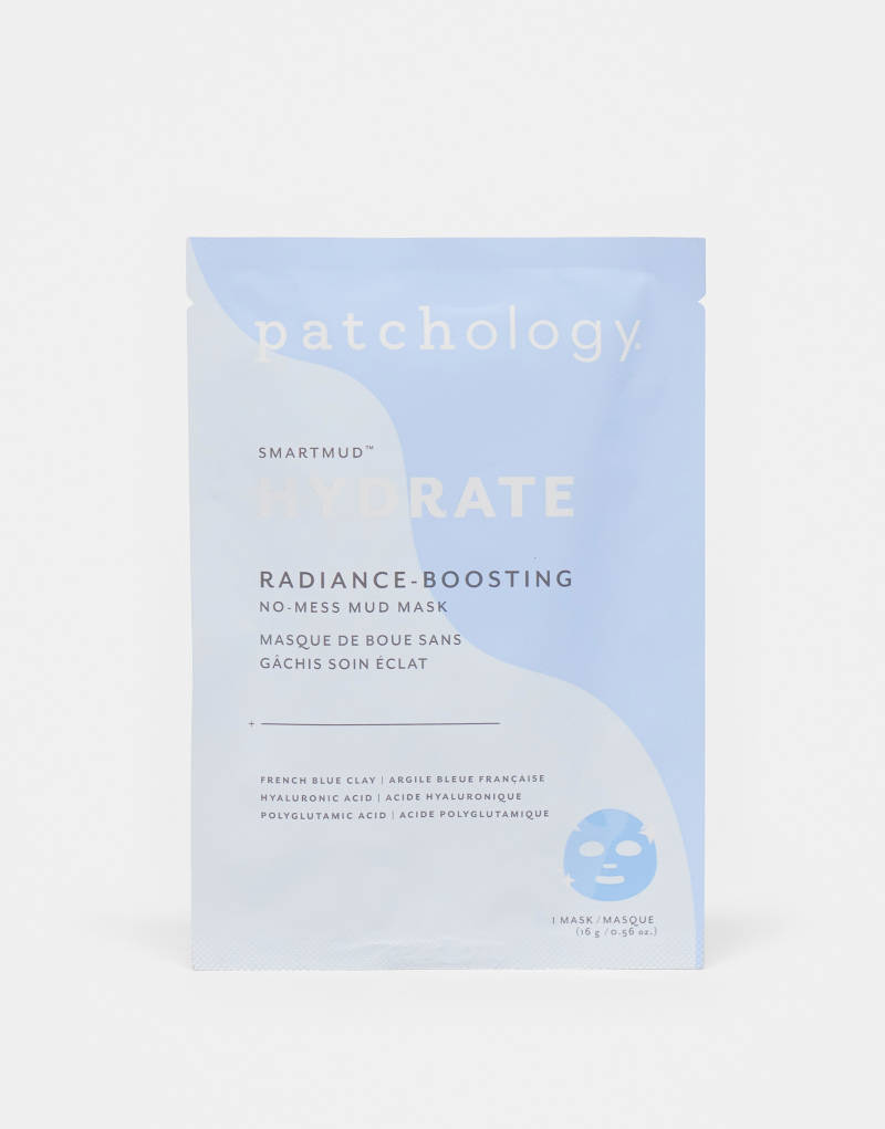 Patchology SmartMud Hydrate Radiance-Boosting No-Mess Mud Mask Single Patchology