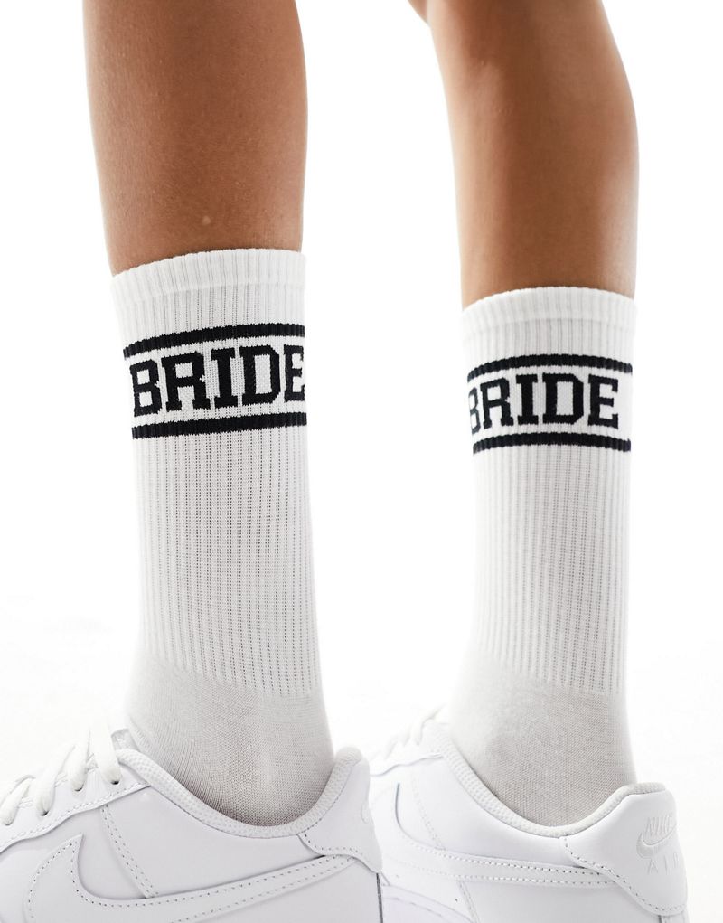Six Stories Bride socks in black Six Stories