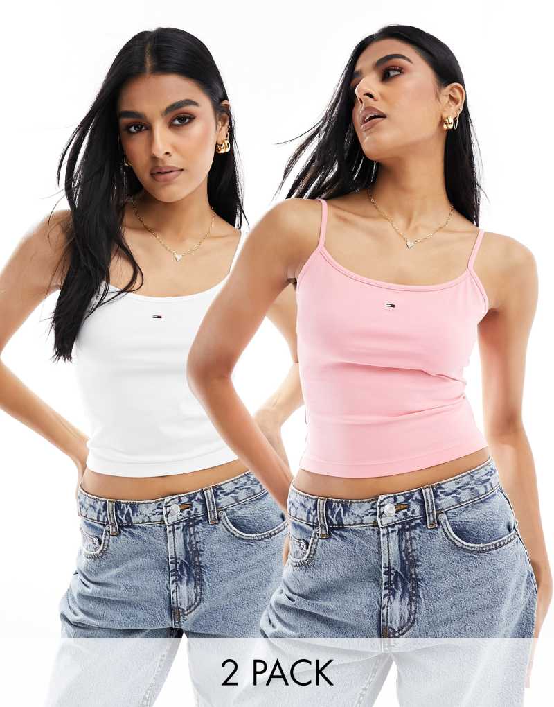 Женская Майка Tommy Jeans 2-pack Essential Tommy Jeans