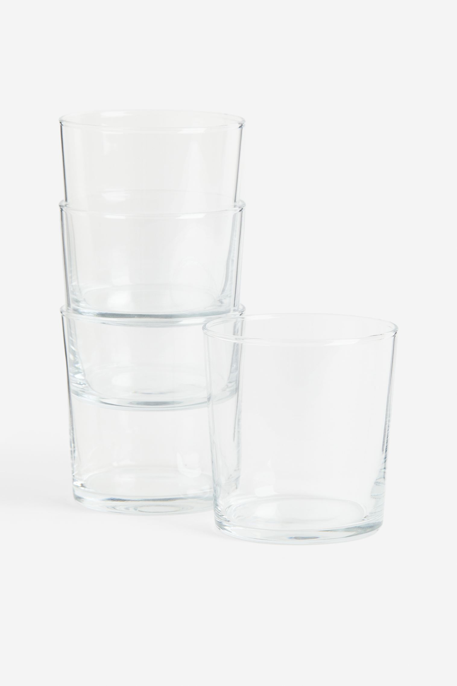 4-pack Beverage Glasses H&M