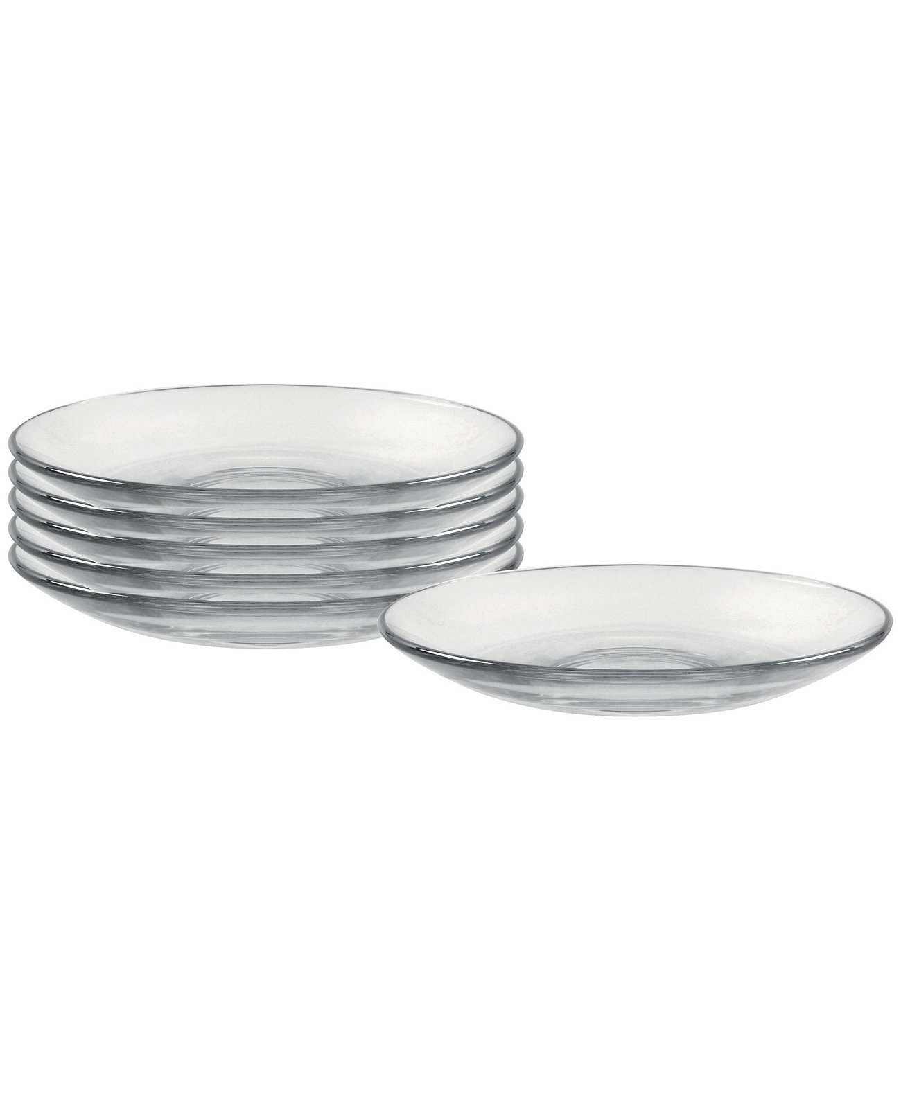 Gigogne Saucer - 5¼ - Set Of 6 Duralex