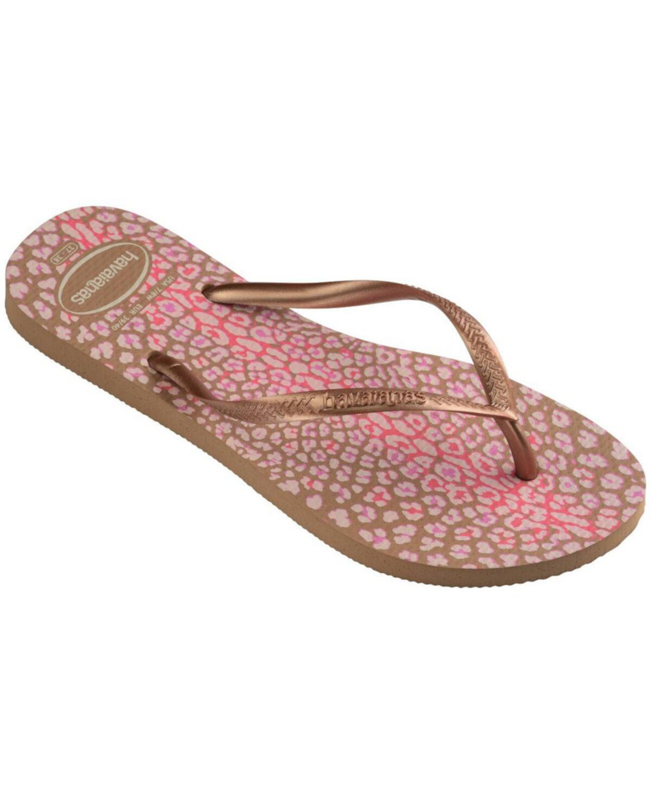 Женские Шлепанцы Havaianas Slim Rose Gold Havaianas