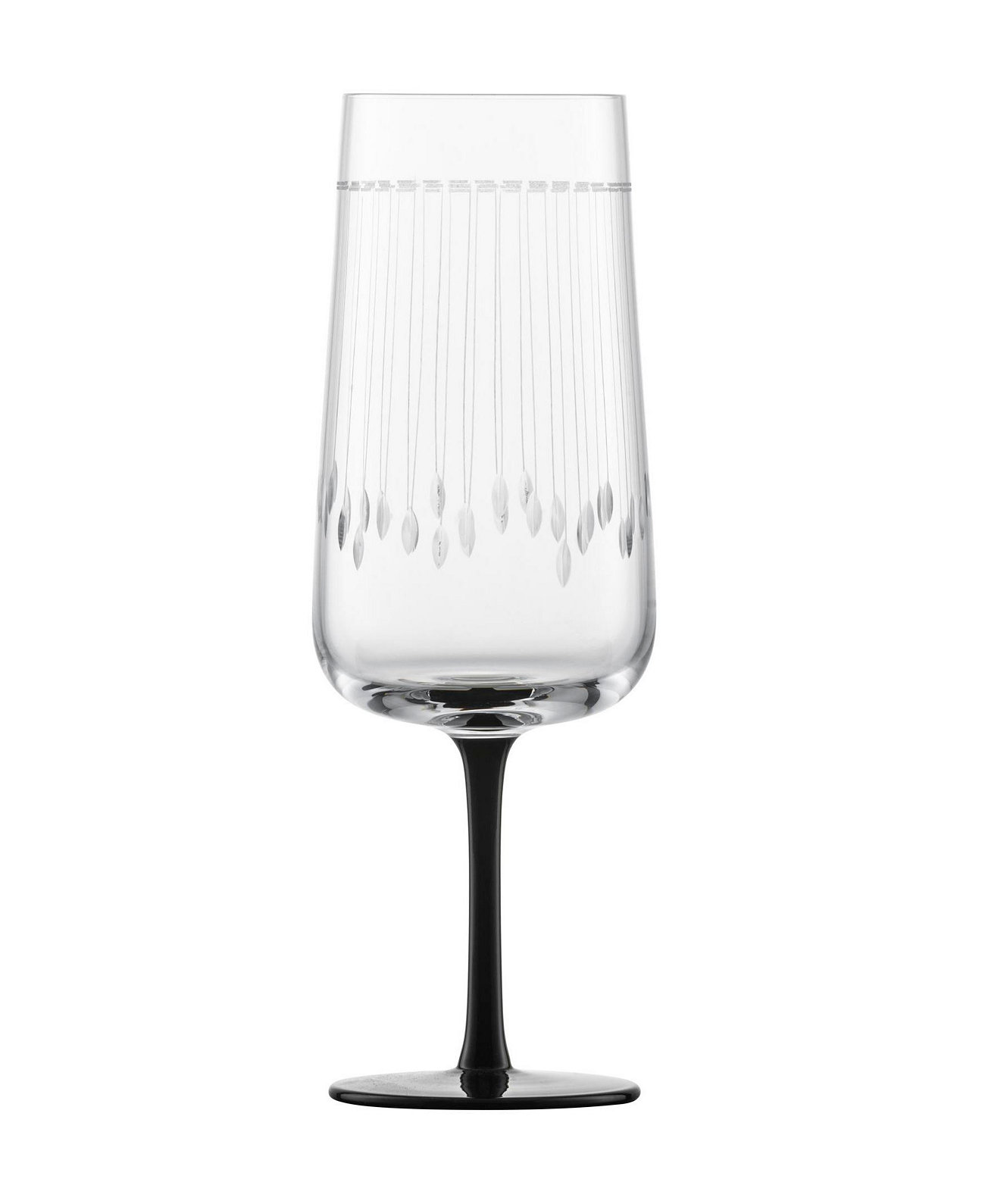 Handmade Glamorous Champagne Flute 10.7oz - Set of 2 Zwiesel Glas