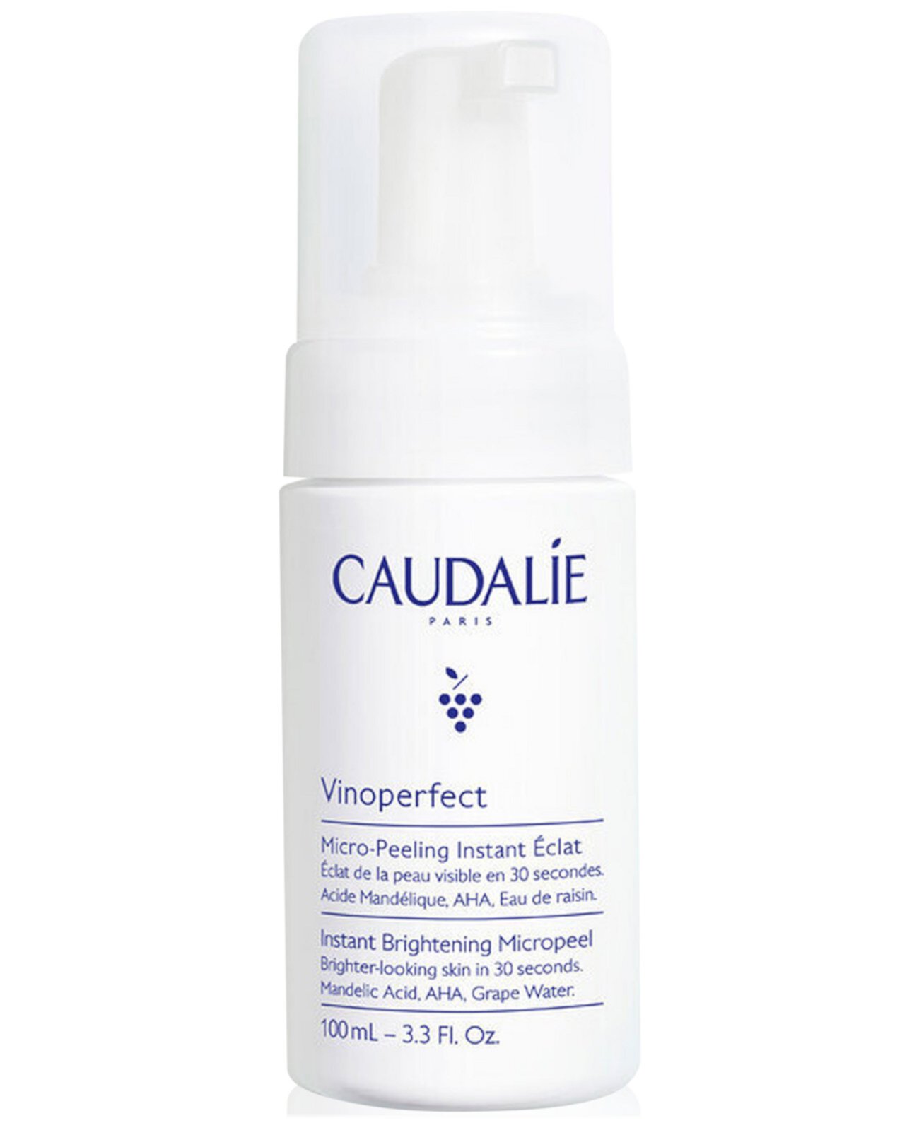 Vinoperfect Instant Brightening Micropeel Foam, 3.3 oz. Caudalie