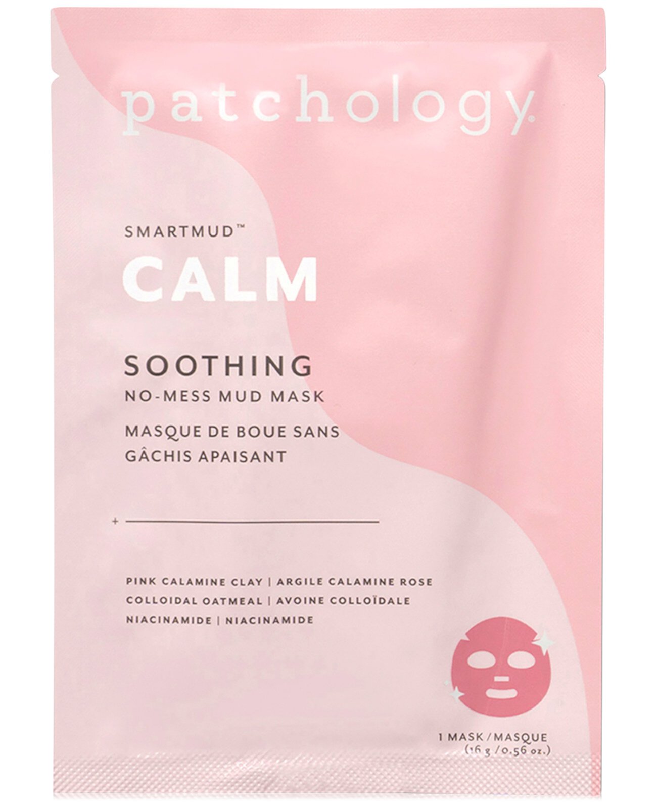 SmartMud Calm No-Mess Mud Mask - Single Patchology