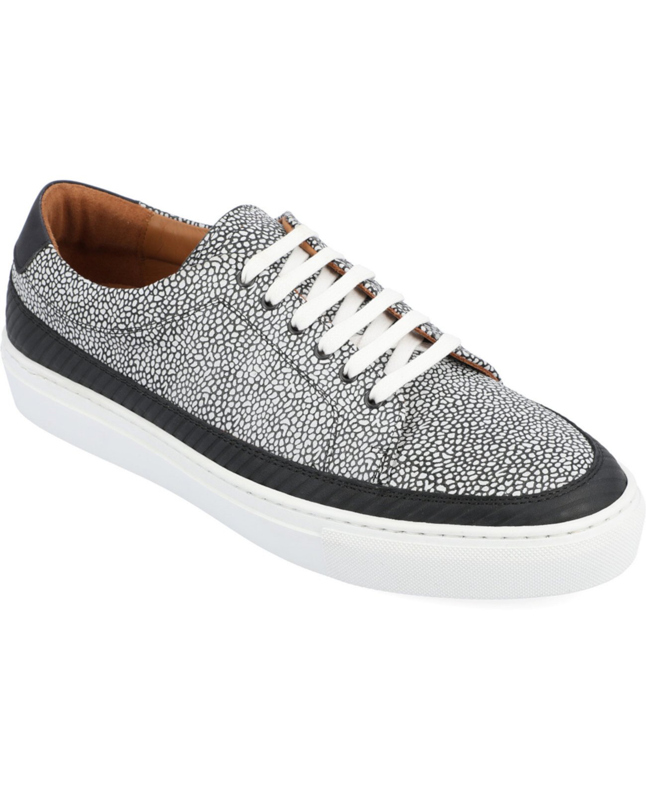 Мужские Кроссовки Taft Fifth Ave Handcrafted Custom English Leather Low Top Casual Lace-up Sneaker Taft