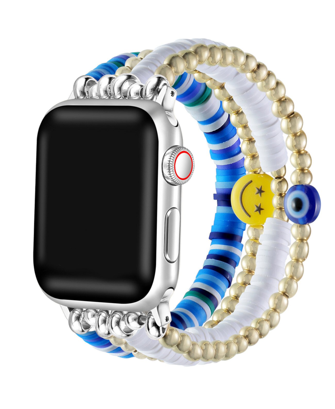 Unisex Bestie Beaded Band for Apple Watch Size-42mm,44mm,45mm,49mm POSH TECH