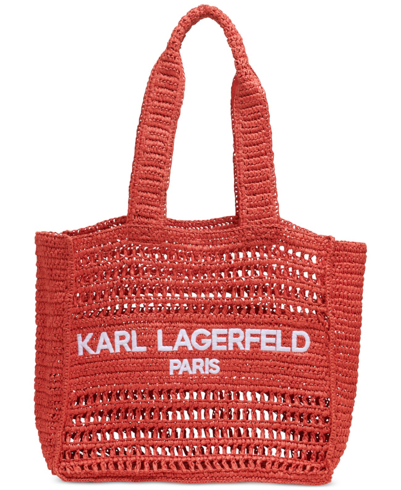 Сумка тоут Karl Lagerfeld Paris Antibes Woven Straw Large Karl Lagerfeld Paris