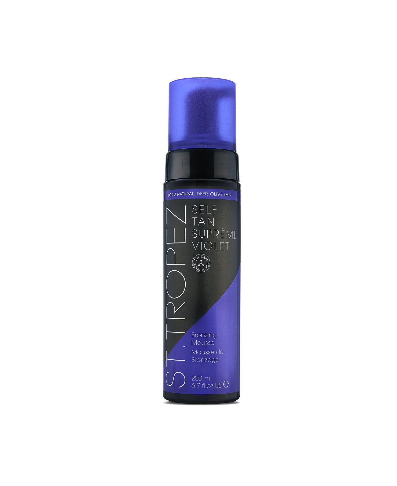 Self Tan Suprême Violet Bronzing Mousse, 200 ml St. Tropez