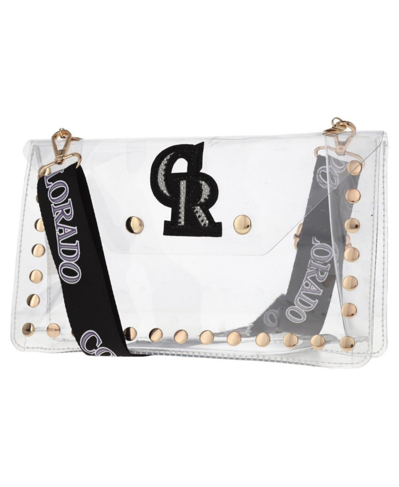 Colorado Rockies Crystal Clear Envelope Crossbody Bag Cuce