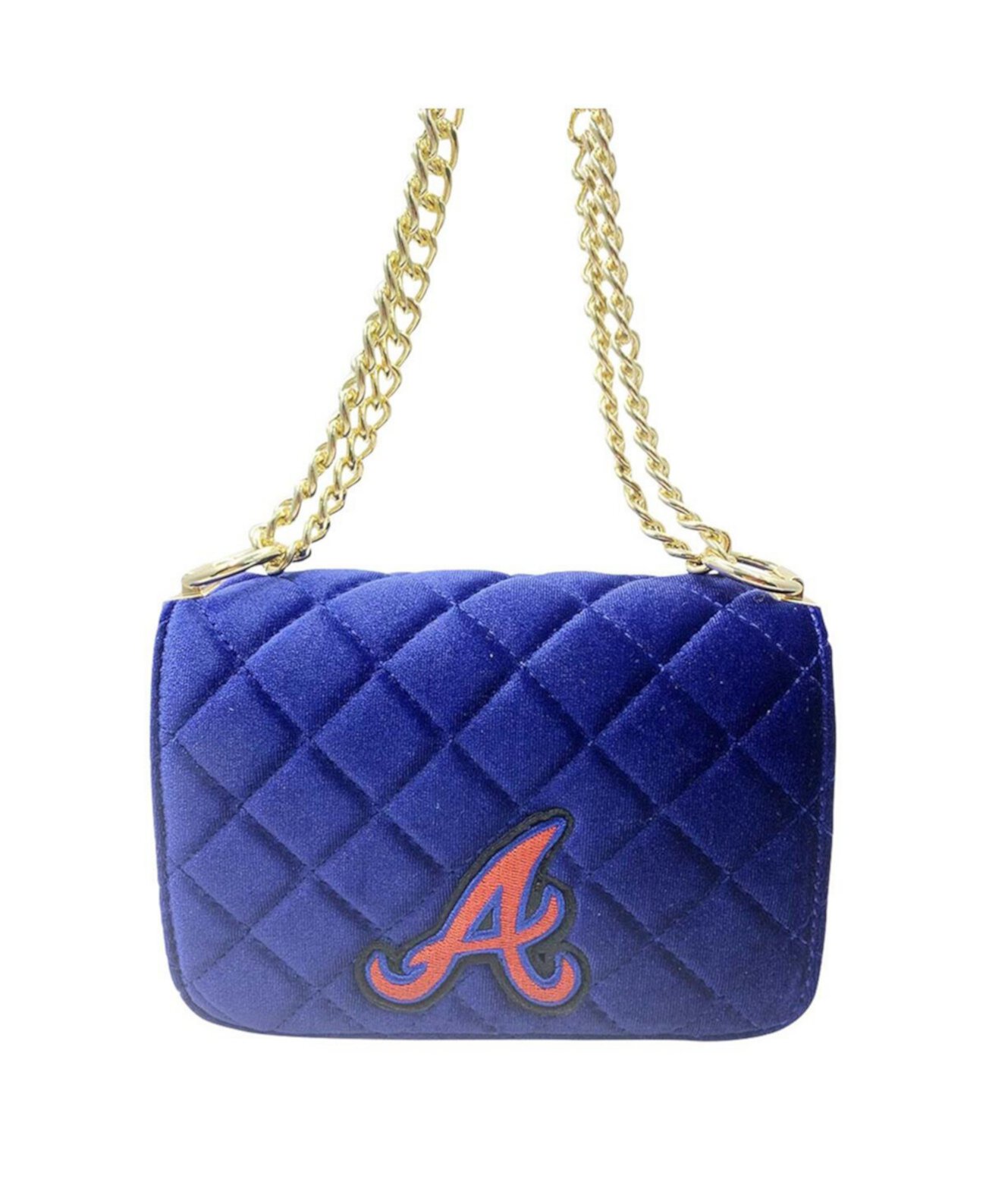 Atlanta Braves Velvet Crossbody Purse Cuce