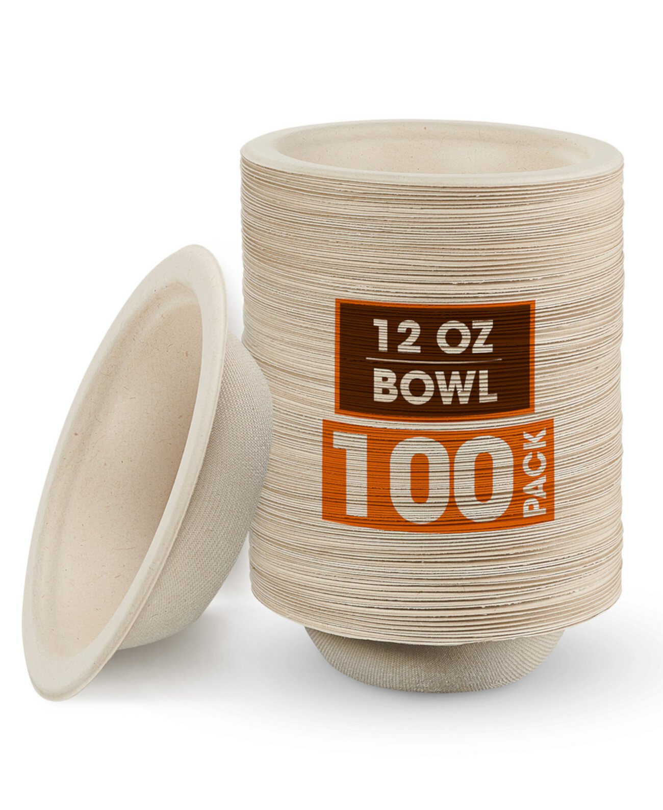 12 oz Paper Bowls, 100 Pack Cheer Collection