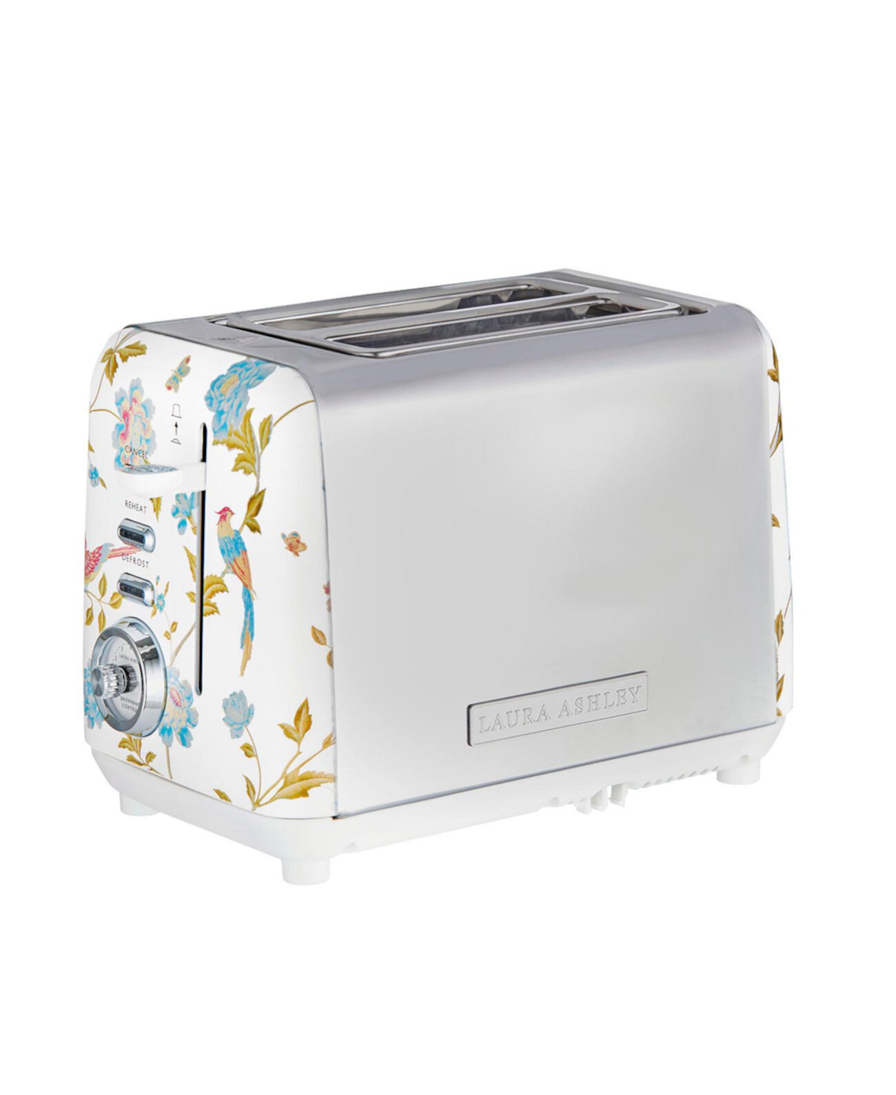 Elveden White 2-Slice Toaster Laura Ashley