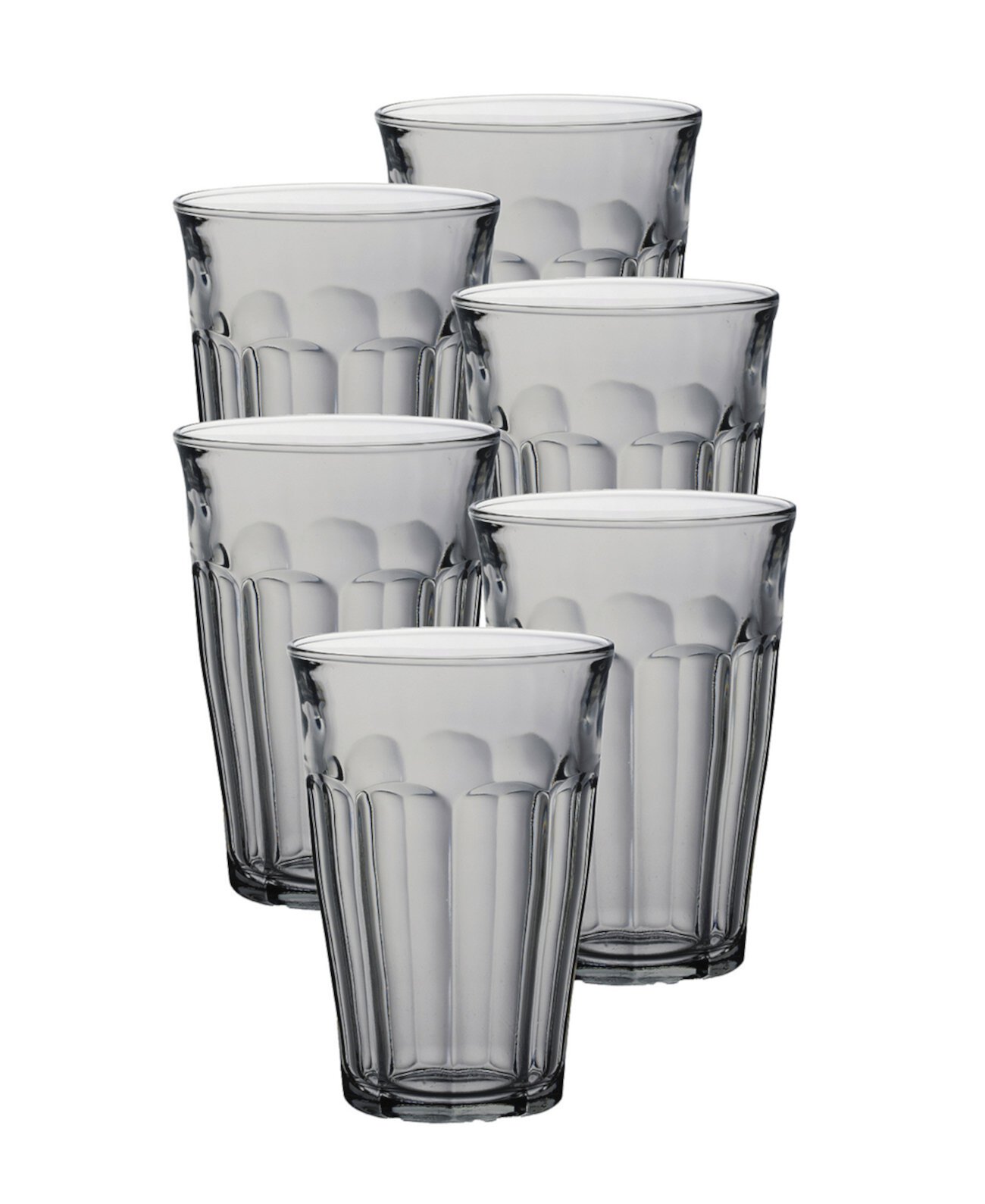 Picardie Grey Tumbler - 12 1/8 Oz. - Set Of 6 Duralex