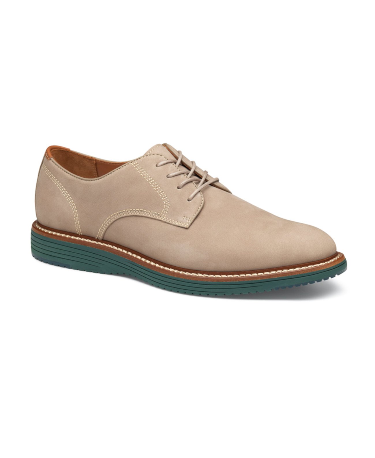 Men's Upton Plain Toe Dress Casual Lace Up Shoes Johnston & Murphy