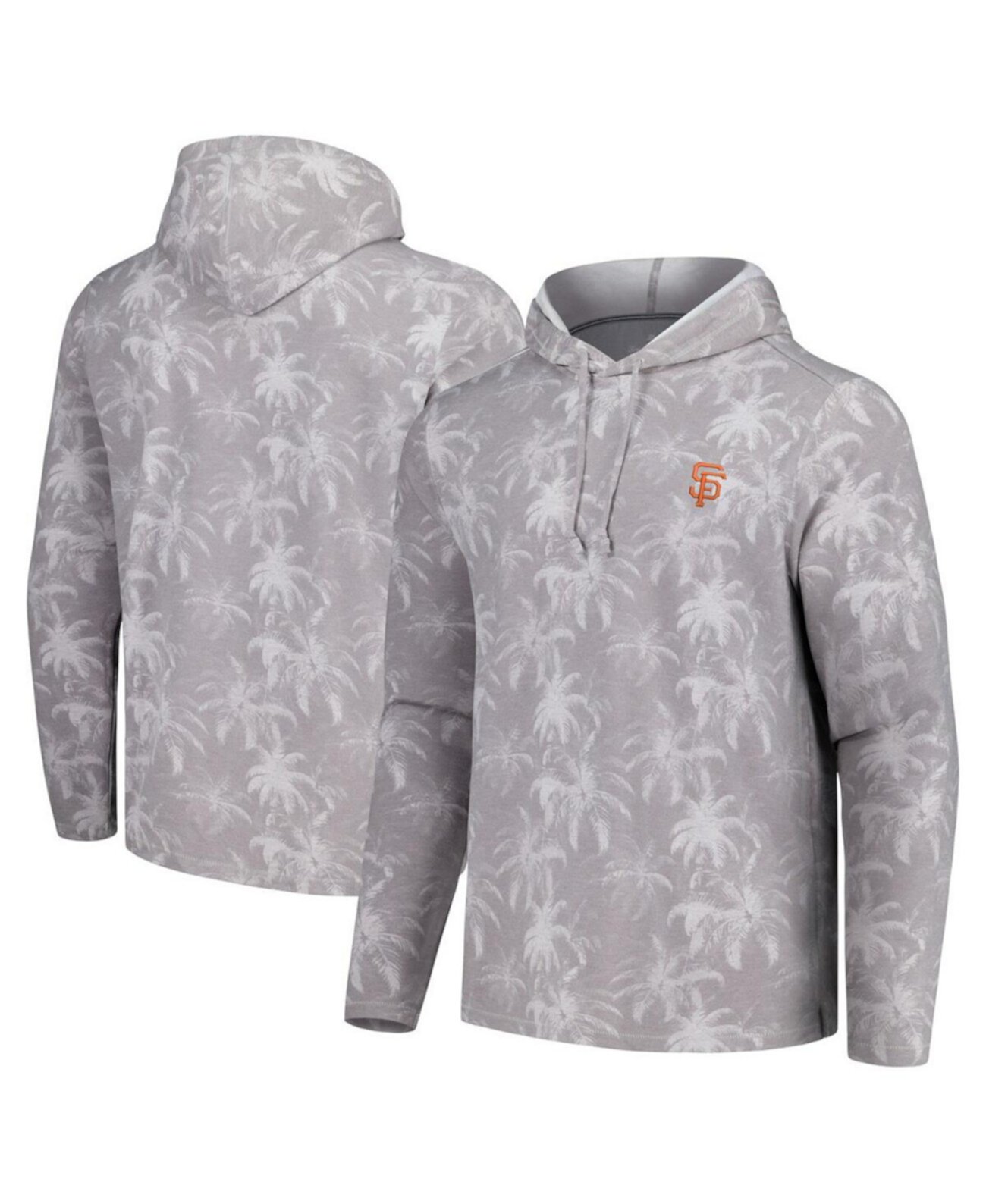 Худи серого цвета с длинными рукавами San Francisco Giants Palm Frenzy от Tommy Bahama Tommy Bahama