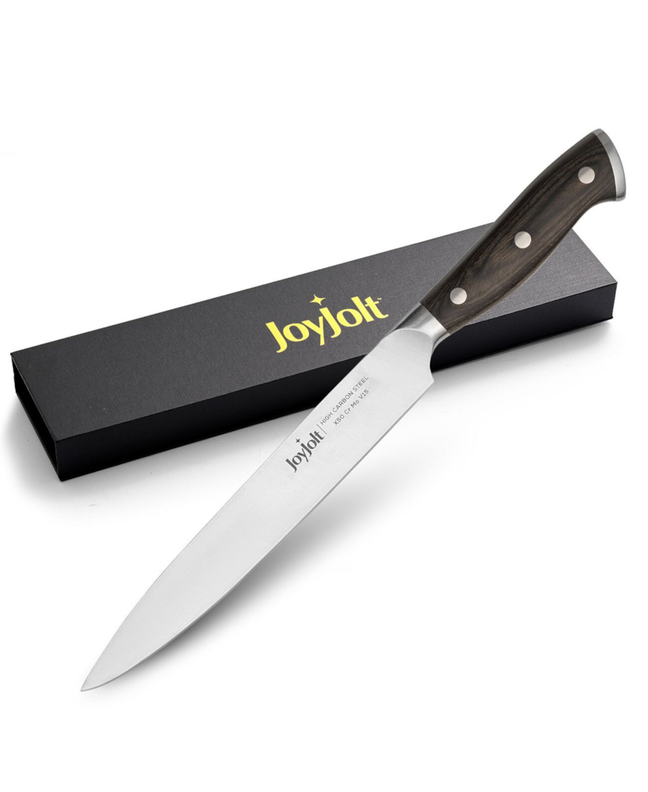 8" Slicing Knife High Carbon Steel Kitchen Knife JoyJolt