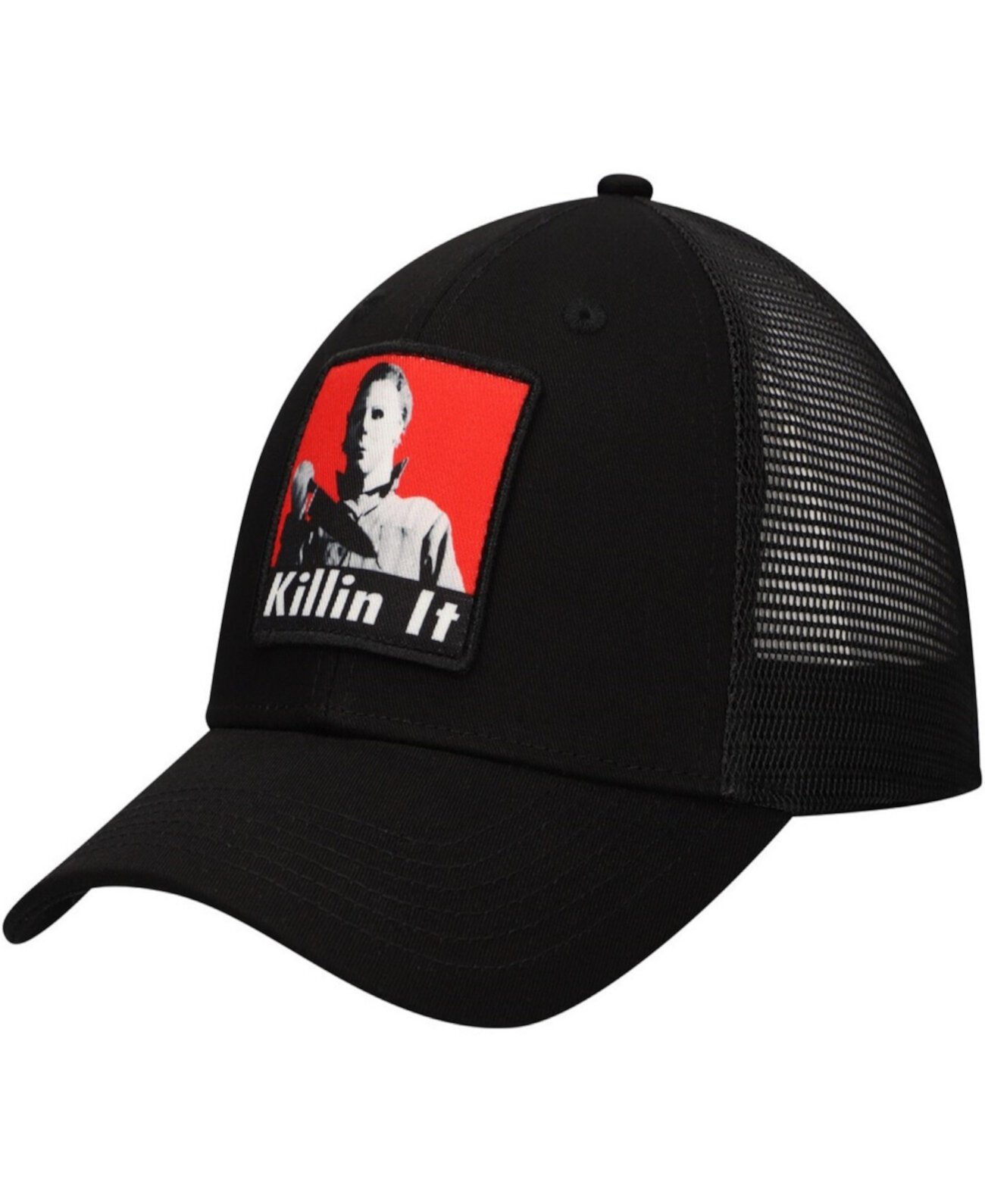 Men's Black Halloween Killin' It Trucker Adjustable Hat Changes