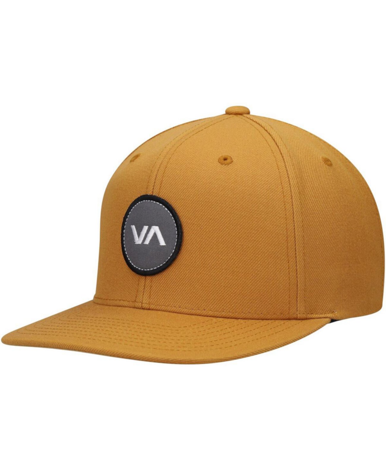 Men's Gold VA Patch Snapback Hat RVCA