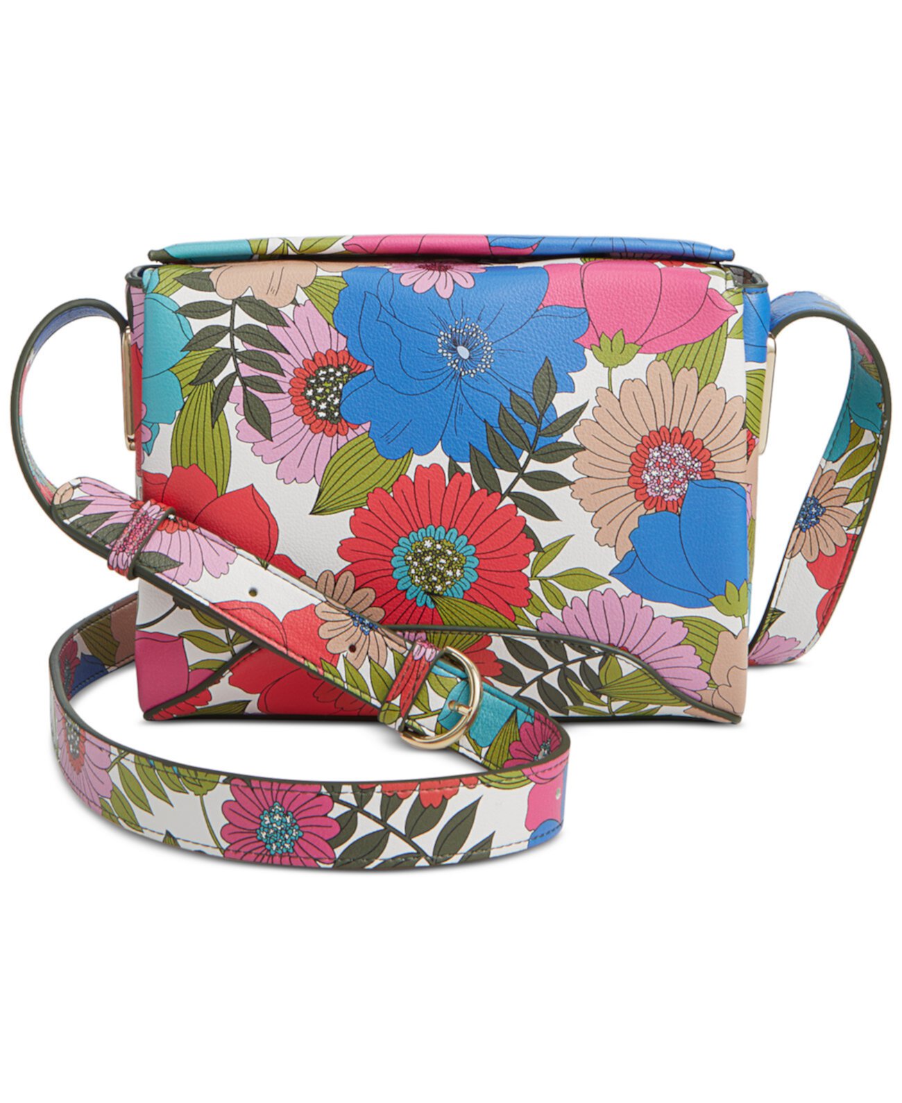 Leslii Printed Crossbody Bag, Created for Macy's On 34th