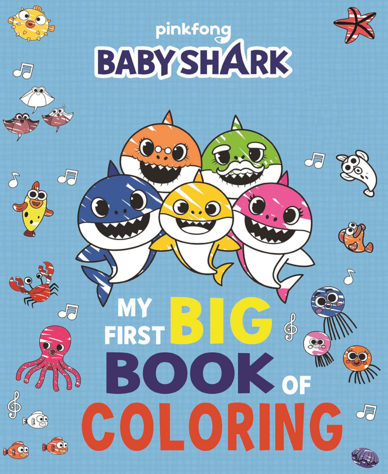 Pinkfong-Baby Shark: My First Big Book of Coloring Readerlink