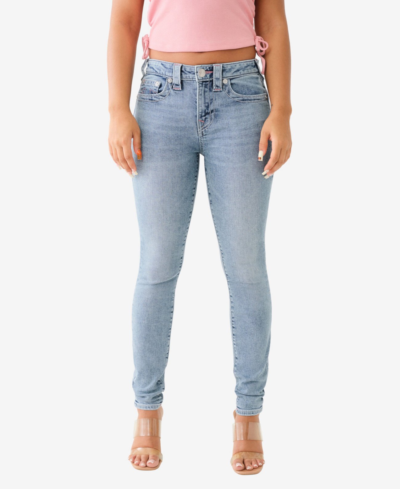 Женские Джинсы skinny True Religion Jennie No Flap True Religion