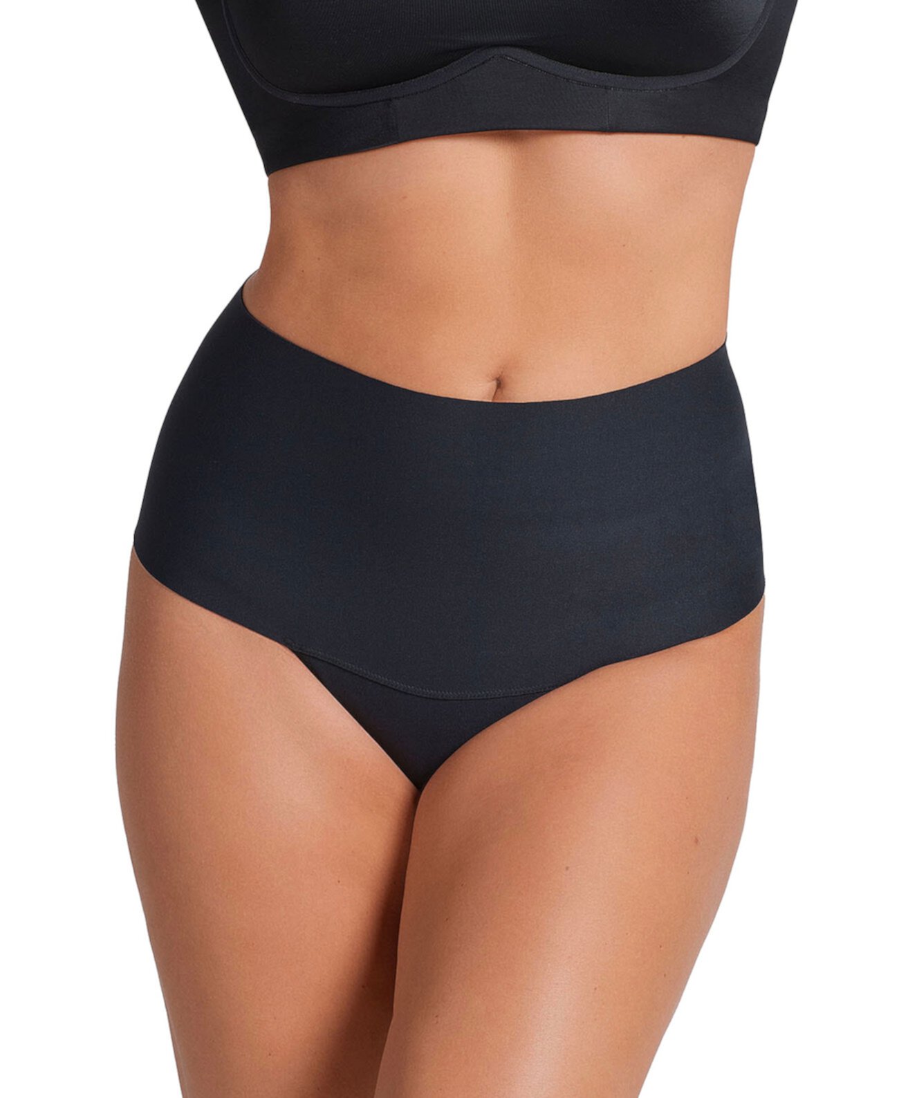 High-Tech High-Waisted Sculpting Thong Shapewear 092046 Leonisa